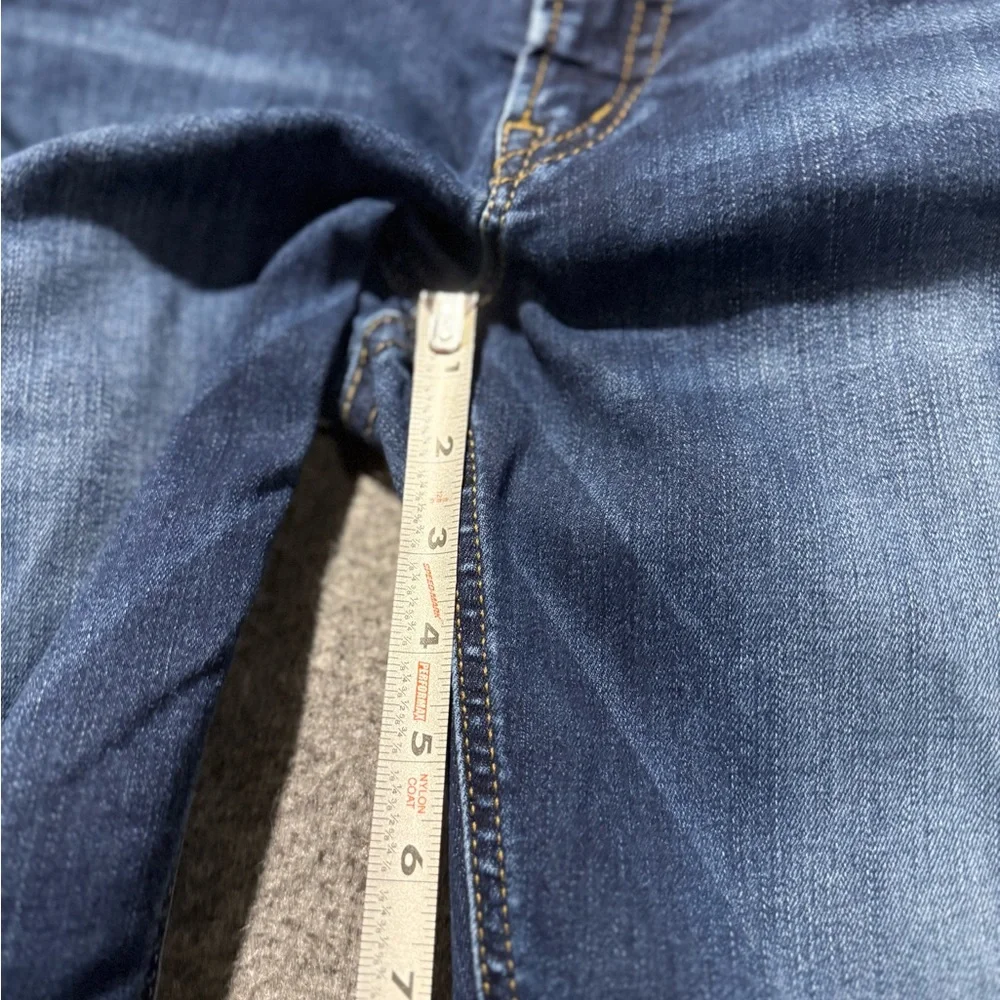 Silver Jeans Womens W31/L33 blue Suki Bootcut Mid Rise stretch distressed nice! - Picture 5 of 11